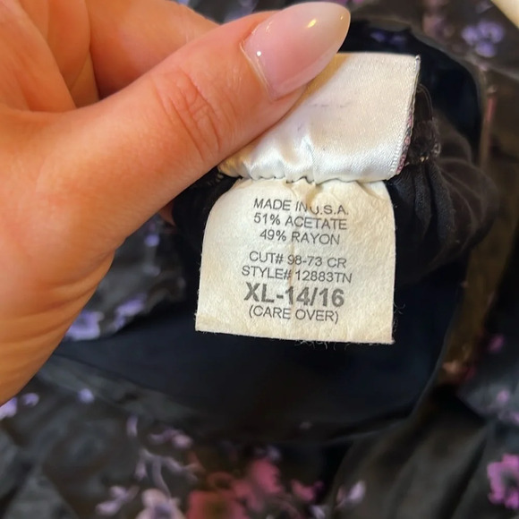 TEAZE Vintage 90s Y2K Girls Floral Print Grunge Skirt - Picture 6 of 9